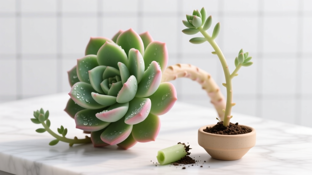 Succulent How to Propagate the Tops of Succulent Plant: The 5-Step No-Fail Method That Saves Leggy Plants (and Your $25 Echeveria)