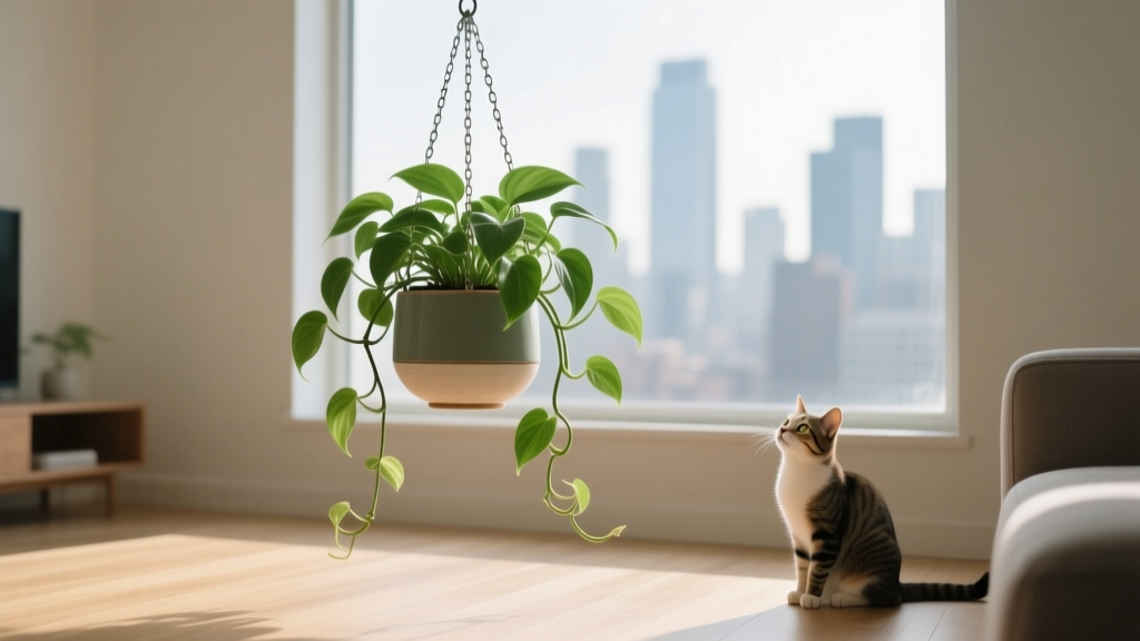 Toxic to Cats? How to Fix Hanging Plants Indoors: 7 Vet-Approved, Cat-Safe Solutions That Actually Work (No More Chewing, No More Panic)