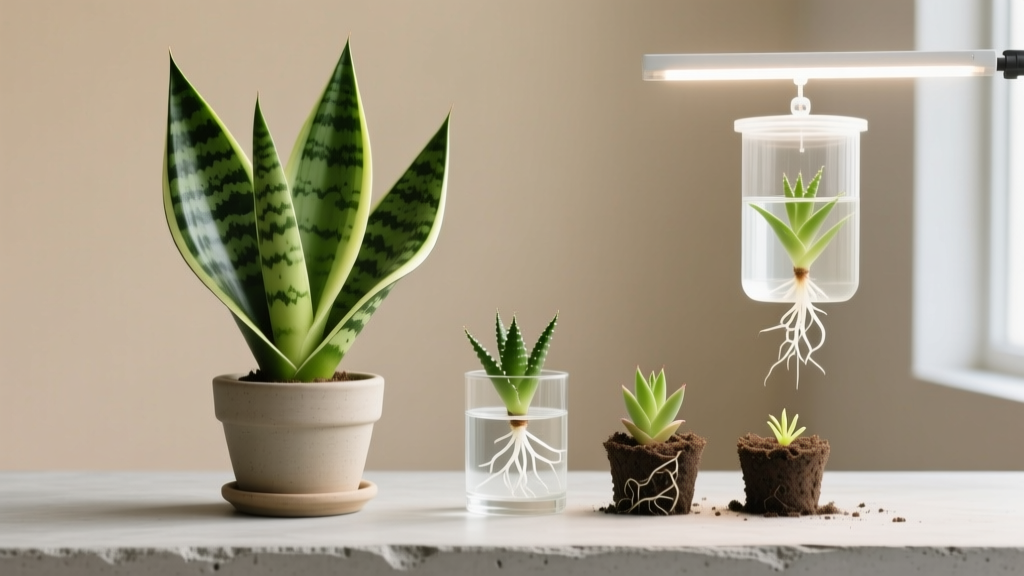 Stop Killing Your Snake Plant Divisions: The Bright-Light Propagation Method That Boosts Root Success by 73% (Backed by University Extension Data)
