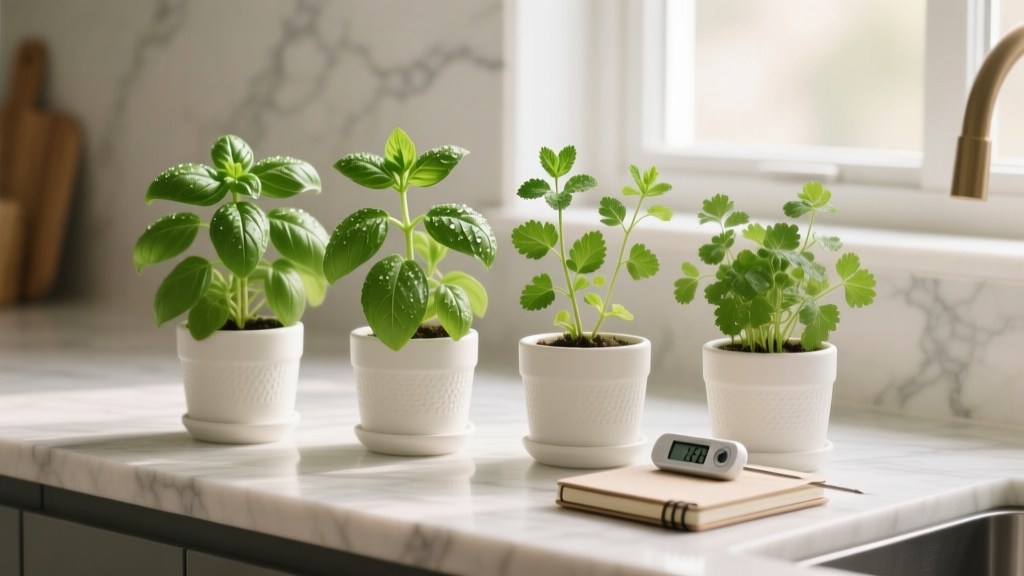 Why Your Indoor Herb Plants Aren’t Growing (and Exactly What to Fix in 7 Days): A Step-by-Step Diagnosis & Recovery Guide for Stalled Basil, Mint, Parsley, and More