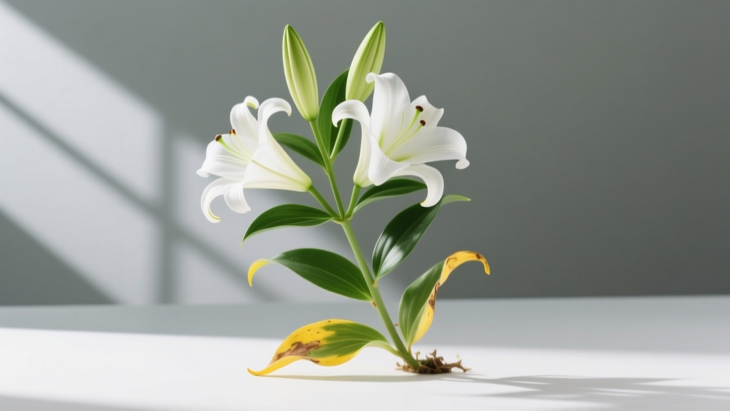 How to Care for a Easter Lily Houseplant with Yellow Leaves: 7 Science-Backed Fixes That Stop Yellowing in 3–10 Days (Not Just ‘Water Less’)
