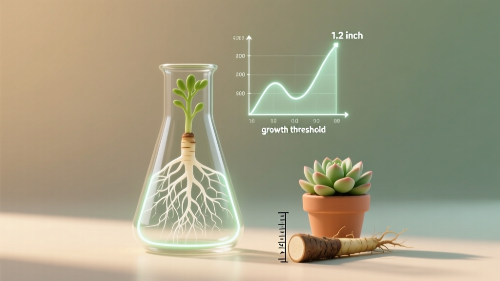 Why Your Propagated Cuttings Aren’t Growing: The Exact Root Length Threshold (Not 1 Inch, Not 3 Inches—Here’s the Science-Backed Minimum That Actually Works)
