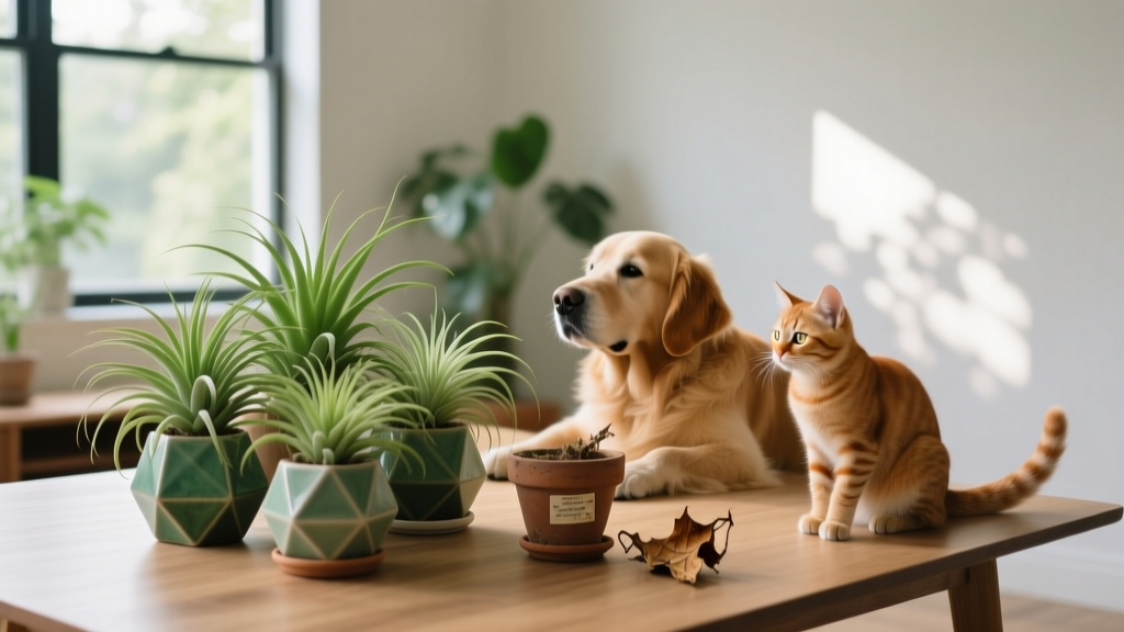 Pet Friendly How to Care for Air Plants Indoors: The 7-Step No-Mistake Guide That Keeps Your Pup Calm, Your Cat Curious (Not Chewing), and Your Tillandsias Thriving—Even If You’ve Killed 3 ‘Unkillable’ Plants Before