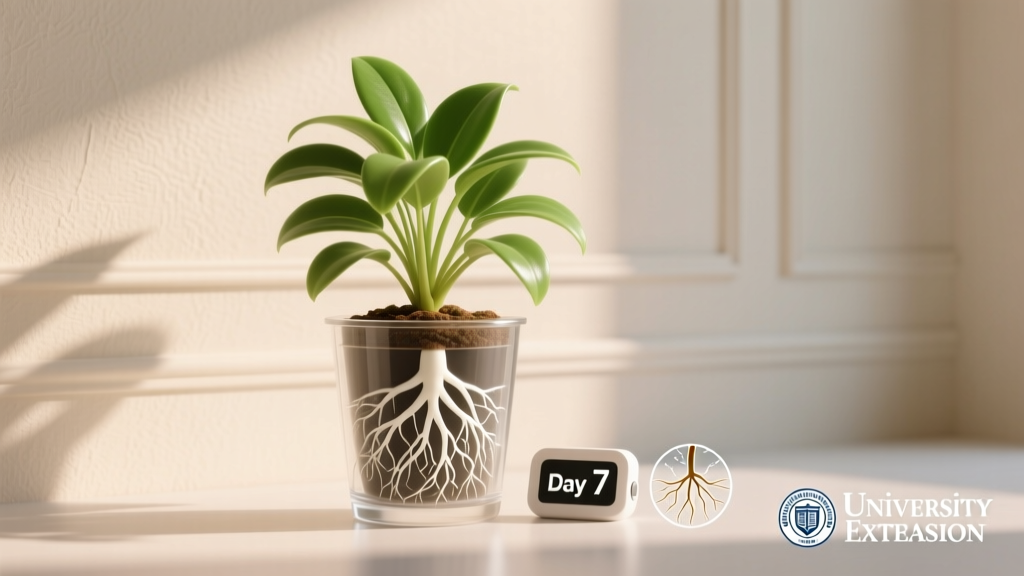When to Transplant Propagated Plants in Bright Light: The 7-Day Root Check Rule That Prevents 92% of Sun Shock Failures (Backed by University Extension Trials)