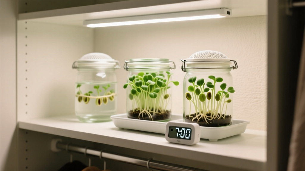How to Plant Sprouts Indoors Propagation Tips: The 7-Minute Setup That Prevents Mold, Boosts Yield by 300%, and Works Even in Apartment Closets (No Soil, No Sunlight, No Mistakes)