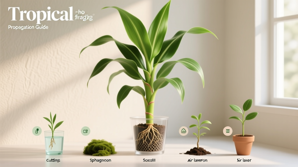 Tropical How to Propagate Corn Plant Dracaena Fragrans: 5 Foolproof Methods That Actually Work (No Root Rot, No Guesswork, Just Lush New Plants in 3–6 Weeks)