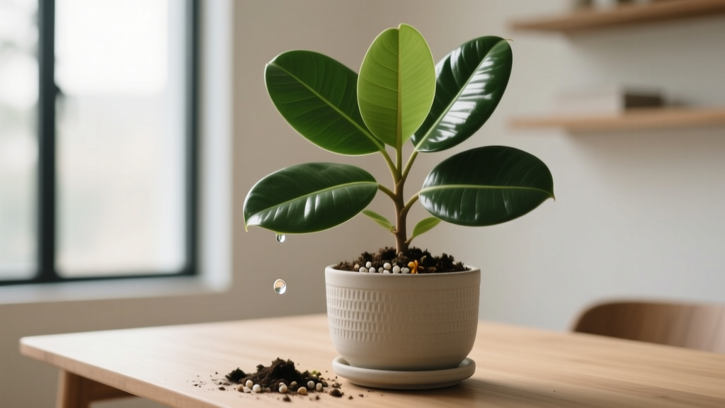The Rubber Plant Soil Mistake 92% of Indoor Gardeners Make (And Exactly How to Fix Your Indoor Soil Mix for Thriving Foliage, Root Health, and Zero Root Rot)