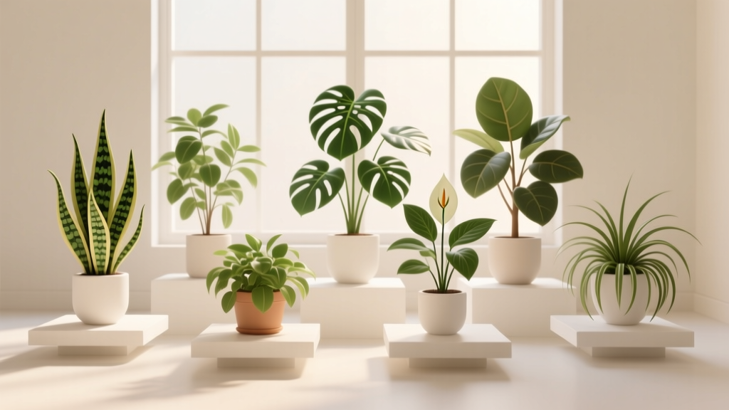 What Type of Indoor Plant Is This in Bright Light?