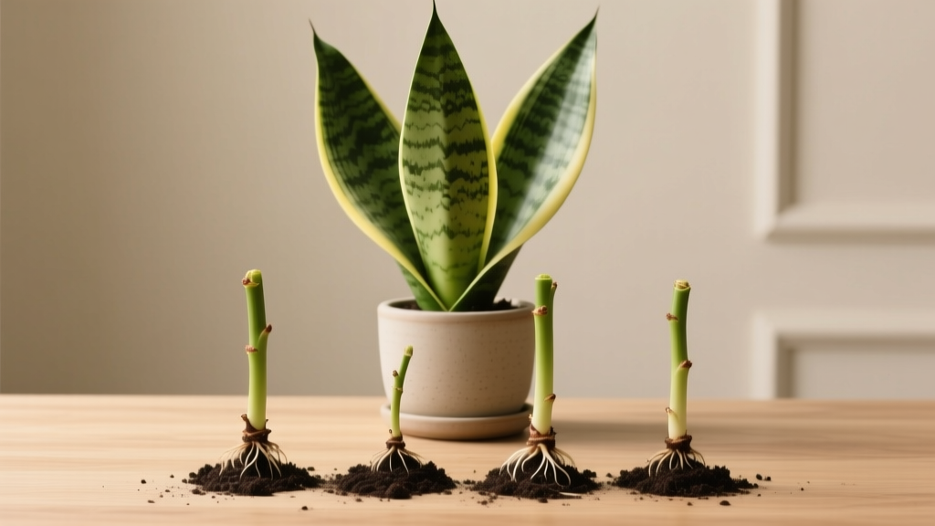 Non-Flowering How to Propagate a Snake Plant in Soil: The 4-Step Soil Propagation Method That Works Even When Your Sansevieria Refuses to Bloom (No Rhizomes or Flowers Needed!)
