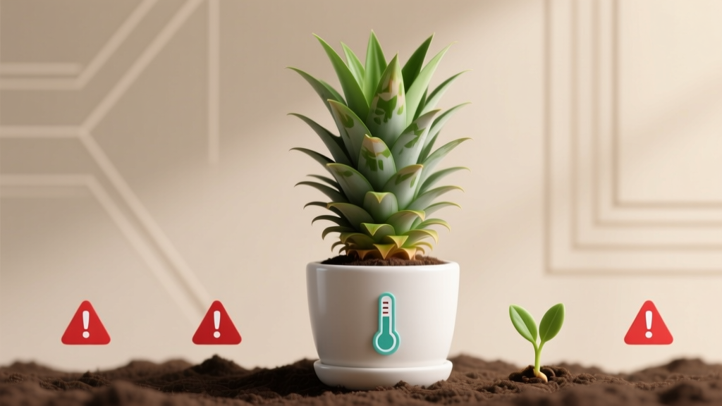 When to Bring Pineapple Plants Indoors from Seeds: The Exact Temperature Threshold, Growth Stage Signals, and 3 Critical Mistakes That Kill 72% of Seedlings (Backed by University Extension Data)