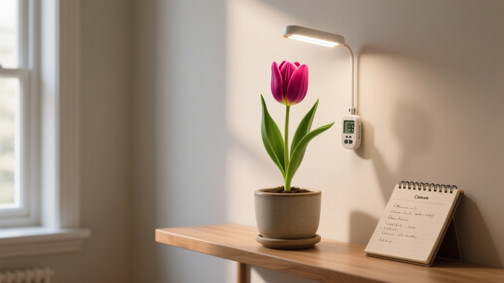 How to Care for an Indoor Tulip Plant in Low Light: 7 Realistic Steps That Actually Work (No Greenhouse Required — Just Smart Adjustments)