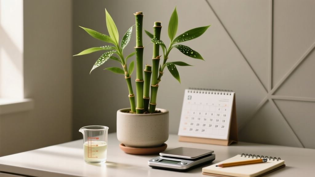 How to Feed Indoor Bamboo Plant Fertilizer Guide: The 5-Minute Monthly Routine That Prevents Yellow Leaves, Stunted Growth, and Root Burn—No Guesswork, No Waste, Just Thriving Stalks