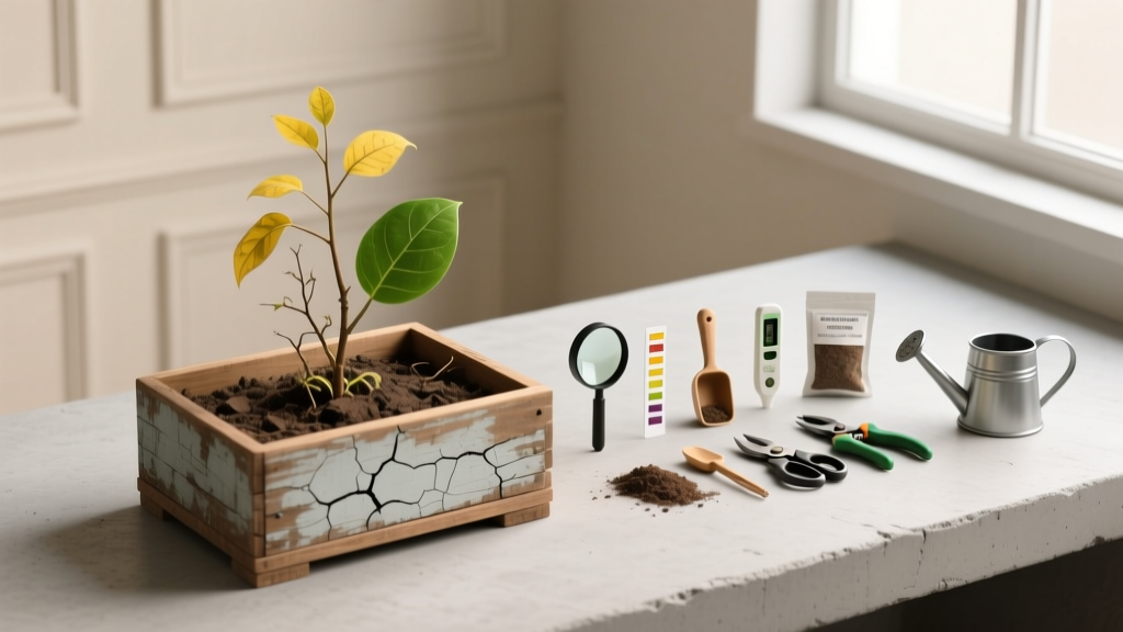 What to Do With Old Indoor Planter Box Not Growing: 7 Science-Backed Fixes (That Take Under 30 Minutes Each) — Revive Stalled Plants Without Buying New Pots or Soil