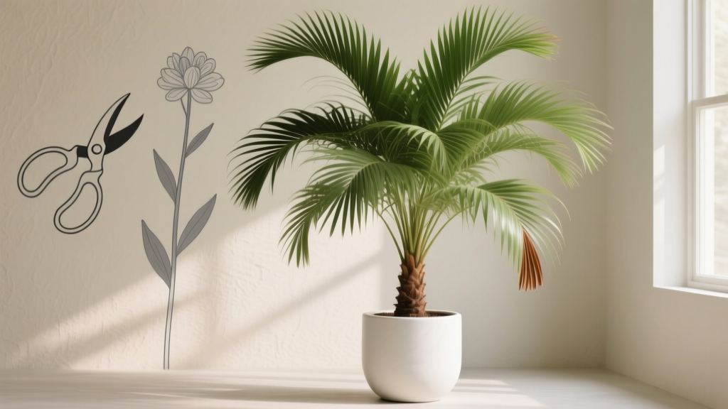 Stop Killing Your Indoor Palm: The Truth About Flowering & Pruning — 5 Mistakes That Cause Brown Tips, Stunted Growth, and Zero Blooms (Plus When to Cut, What to Cut, and What to NEVER Touch)