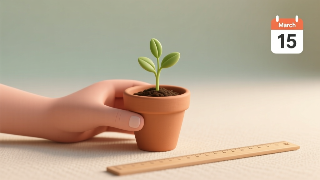 Stop Guessing 'Small When To Begin Planting Seeds Indoors' — Here’s the Exact Date Calculator (Zone-by-Zone + 5-Minute Prep Checklist)