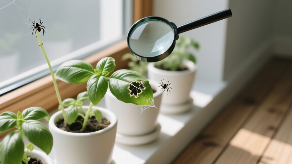 Non-flowering what is eating my indoor basil plant? Here’s the 7-step detective guide to identify & eliminate hidden pests—before your whole windowsill garden collapses (no pesticides needed)