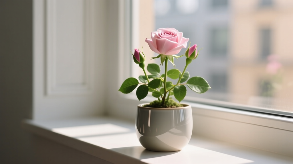 How to Care for Miniature Rose Plant Indoors in Bright Light: The 7-Step Indoor Rose Survival Guide That Prevents Yellow Leaves, Bud Drop, and Sudden Death (Even If You’ve Killed 3 Before)