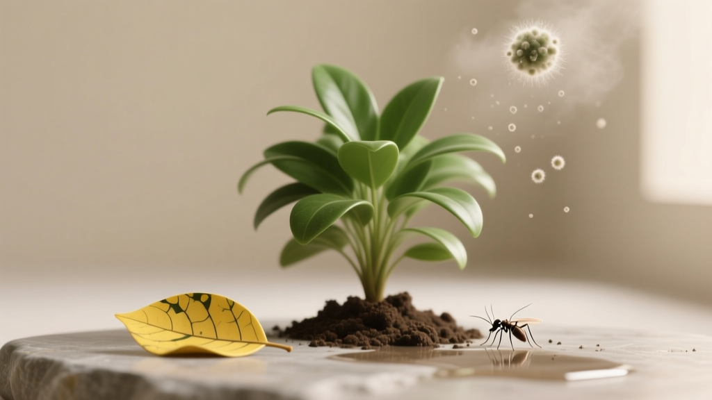 Are Indoor Plants Bad for Allergies With Yellow Leaves? The Truth: It’s Not the Plants—It’s Mold, Dust Mites & Overwatering (Here’s Exactly How to Fix Both)