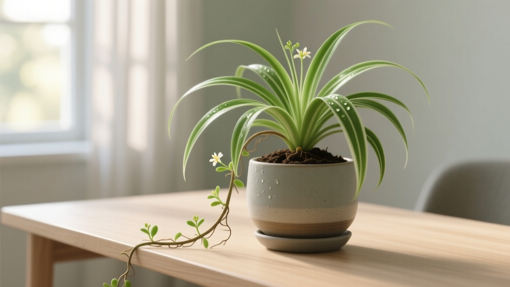 Why Your Spider Plant Won’t Flower Indoors (And Exactly How to Fix It in 7 Days — No Fertilizer Overload, No Guesswork)