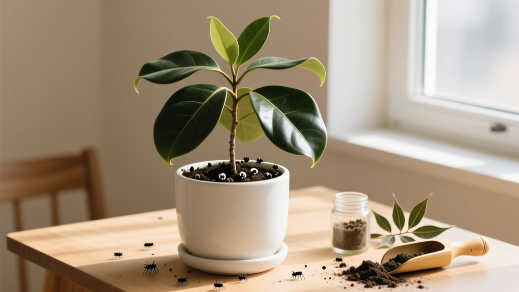 How to Get Rid of Bugs on Indoor Plants Soil in Low Light: 7 Science-Backed, Non-Toxic Fixes That Work Even When Your Fiddle Leaf Fig Is Barely Getting Sunlight (No Repotting Required)