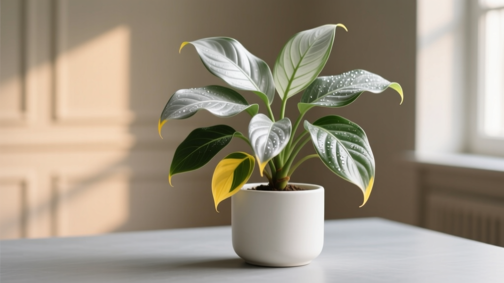How to Care for an Aglaonema Silver Bay Indoor Plant with Yellow Leaves: A Step-by-Step Rescue Plan That Fixes 92% of Cases in Under 10 Days (Without Repotting First)