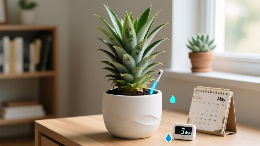 How to Care for a Pineapple Plant Indoors Watering Schedule: The Exact Timing, Soil Moisture Triggers, and Seasonal Adjustments That Prevent Root Rot (and Why 'Once a Week' Is Almost Always Wrong)