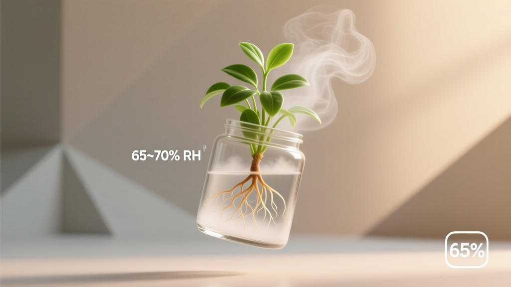 What Is the Best Humidity for Indoor Plants Propagation Tips? The Exact RH % That Doubles Rooting Success (And Why 60% Is a Myth for Most Houseplants)