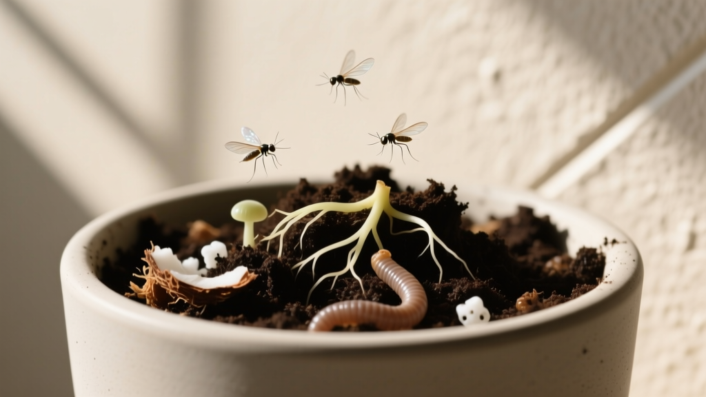 How to Get Rid of Indoor Plant Gnats Naturally Soil Mix: 7 Proven, Science-Backed Adjustments That Stop Fungus Gnat Life Cycles in 3–5 Days (No Sticky Traps or Chemicals Needed)