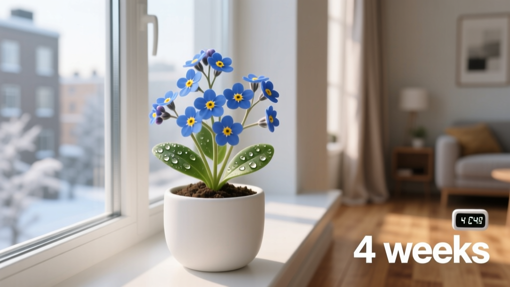 When to Plant Forget-Me-Nots Indoors Over Winter in Bright Light: The Exact 4-Week Window Most Gardeners Miss (Plus Why 'Just Before Christmas' Is a Costly Mistake)