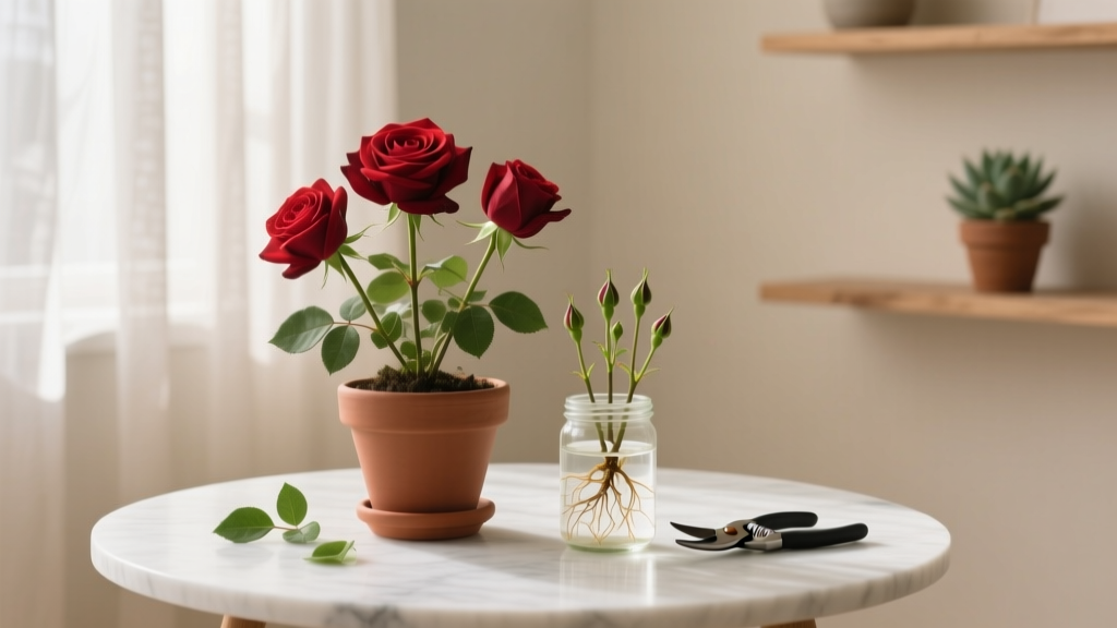 How to Take Care of Rose Plant Indoor From Cuttings: The 7-Step System That Turns Failed Cuttings Into Blooming Potted Roses (Even in Low-Light Apartments)