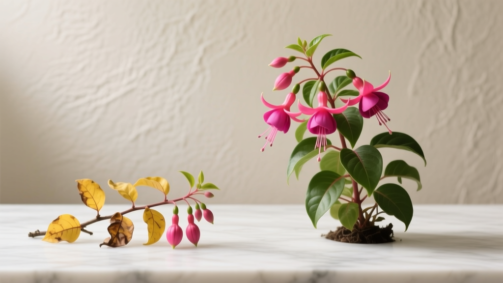 How to Propagate a Fuchsia Plant with Yellow Leaves: The Truth Is, You Shouldn’t—Here’s What to Fix First (Then Propagate Successfully)