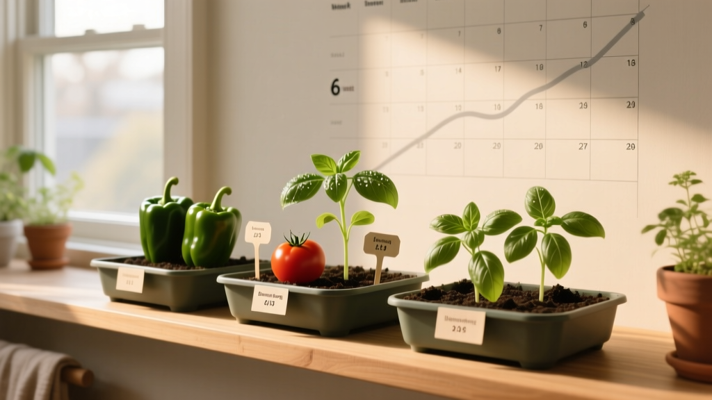 Indoor When Do I Plant My Seeds Indoors for Zone 5? The Exact 6-Week Backward Calendar That Prevents Leggy Seedlings, Frost Loss, and Wasted Time — With Crop-Specific Dates You Can Trust