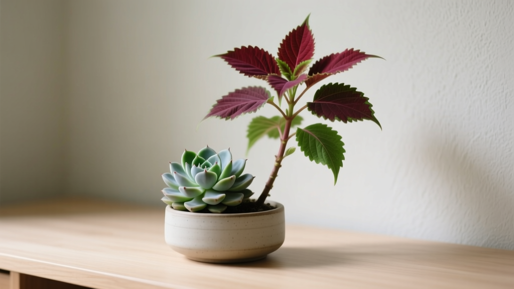 Can succulent and coleus plants grow indoors together? Yes — but only if you stop treating them like the same plant (here’s exactly how to keep both thriving without killing either)