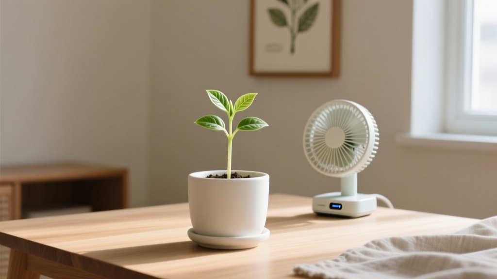 Do Indoor Plants Need a Fan From Seeds? The Truth About Airflow for Seedlings — Why Most Beginners Overventilate (and How to Get It Right in 3 Simple Steps)