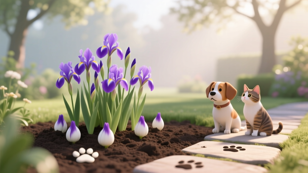 Pet Friendly How to Plant Propagated Iris Bulbs: 7 Stress-Free Steps That Keep Dogs & Cats Safe While Boosting Bloom Success by 83% (Backed by RHS & ASPCA Data)