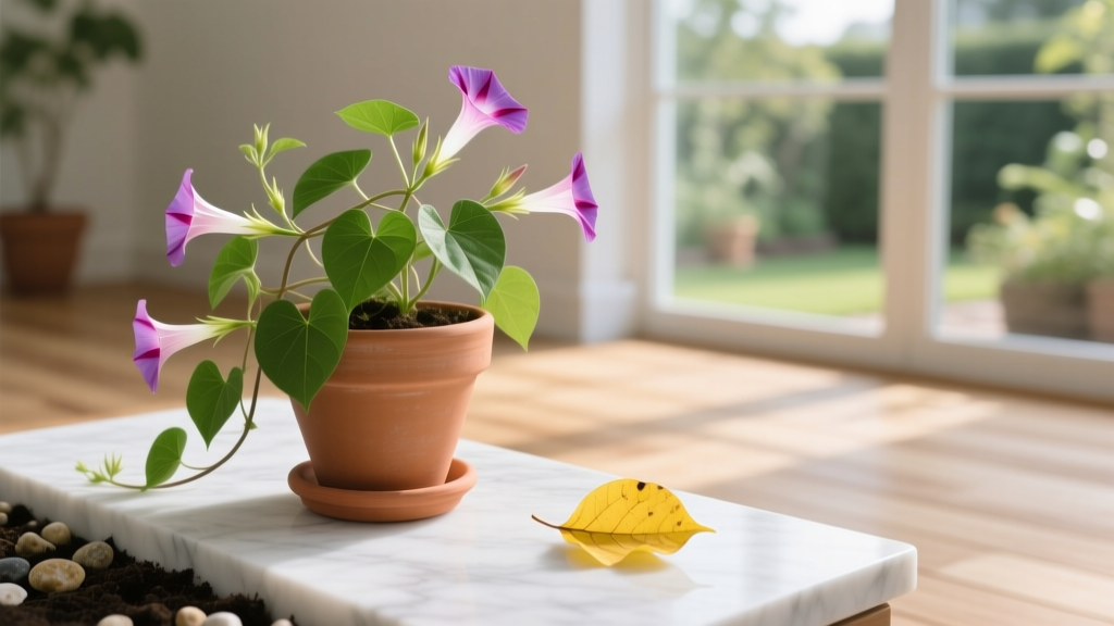 How to Propagate Morning Glory Plant with Yellow Leaves: The Truth About Saving Stressed Vines (It’s Not What You Think — Skip the Cuttings Until You Fix This First)