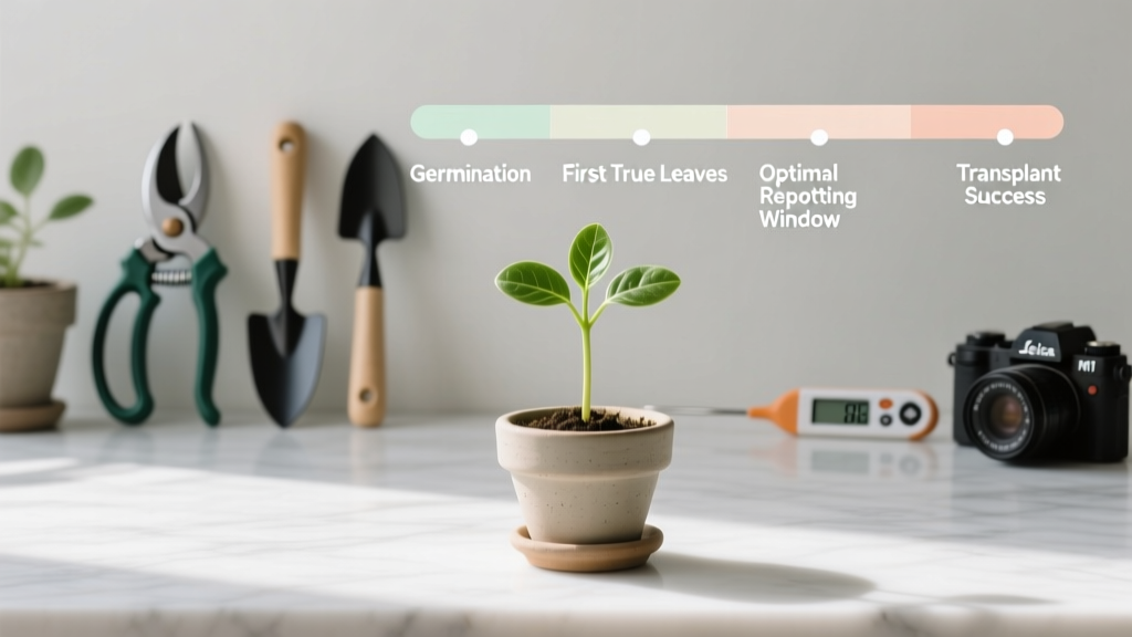 Stop Killing Your Seedlings: The Exact Timing Window—Not Just 'Spring'—When You Should Repot Indoor Plants Grown from Seeds (Backed by Horticultural Science & 7 Years of Nursery Data)