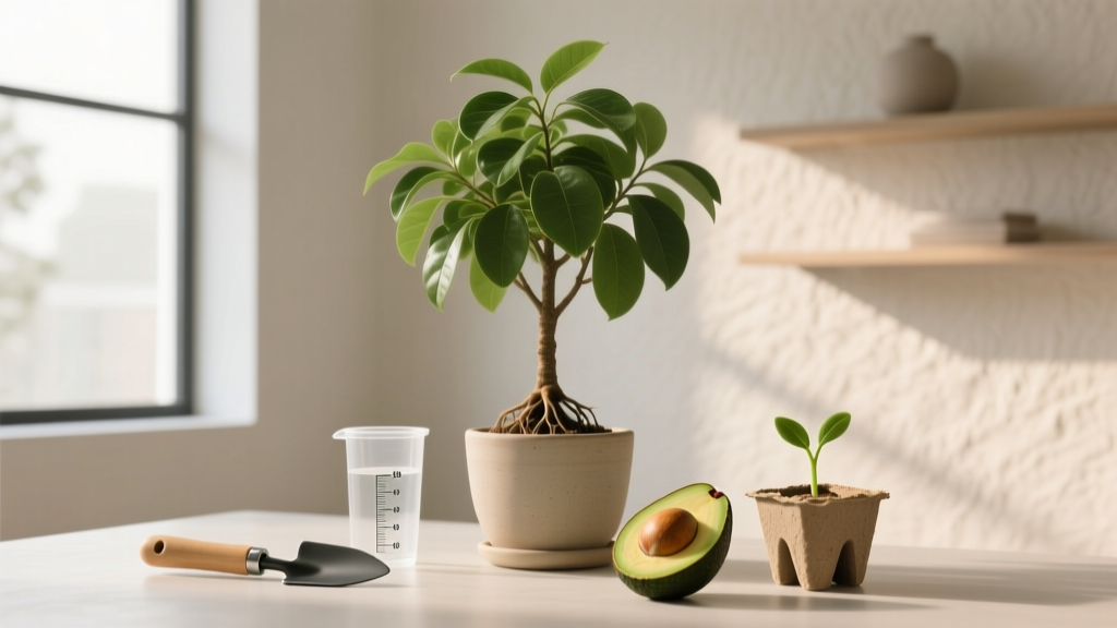 Stop Wasting Avocado Pits: The Exact 7-Step Method to Grow a Thriving Indoor Avocado Tree (No Green Thumb Required — Just These 3 Tools & 12 Days)