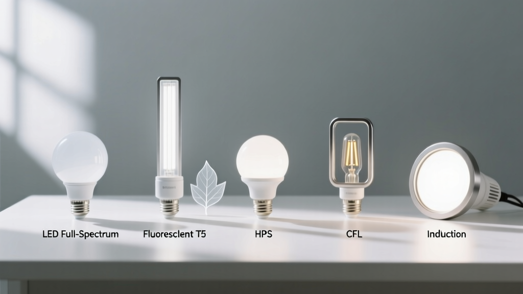 Small what lights to use for indoor plants? Stop guessing: The only 5 light types that actually work (backed by photosynthesis science — not influencer hype)