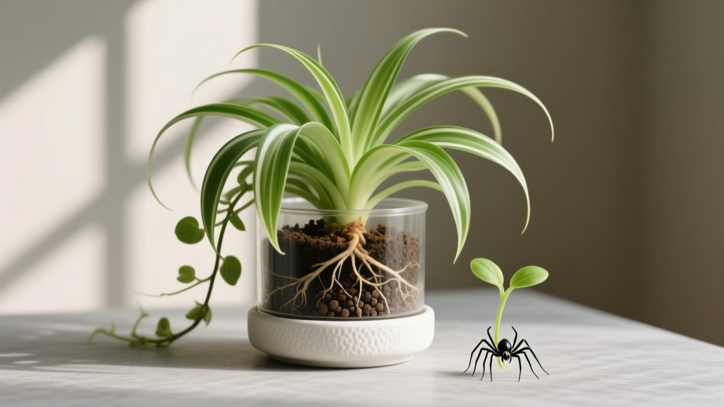 Stop Killing Your Spider Plant: The Only Repotting Guide You’ll Ever Need (With Exact Timing, Soil Ratios & Root-Rescue Steps for Thriving Indoor Plants)