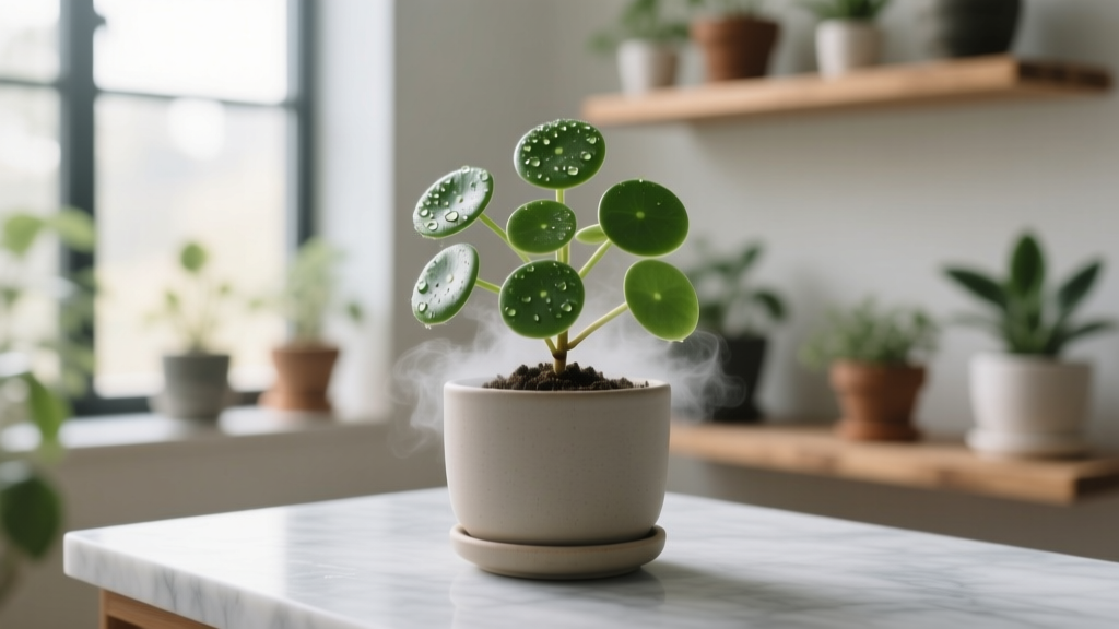 Stop Overwatering Your Money Plant: The Exact Watering Schedule for Non-Flowering Indoor Plants (Based on Humidity, Pot Size & Season — Not Guesswork)