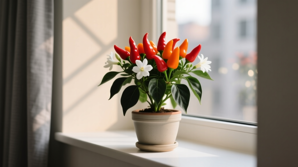 Why Your Ornamental Pepper Won’t Flower Indoors (And Exactly How to Fix It in 7 Days): A Step-by-Step Indoor Care Guide for Vibrant, Long-Lasting Blooms and Tiny Fiery Fruits
