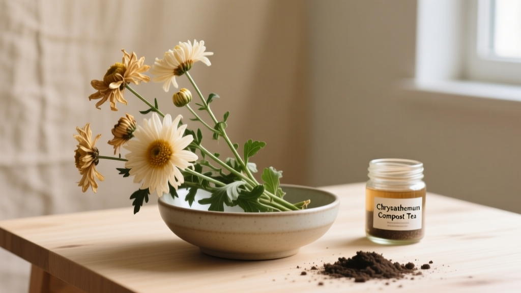 Can Garden Mums Be an Indoor Plant Fertilizer? The Truth About Using Chrysanthemums as Natural Fertilizer — A Step-by-Step Guide That Debunks 3 Dangerous Myths and Shows Exactly How to Safely Transform Spent Blooms Into Nutrient-Rich Compost or Tea