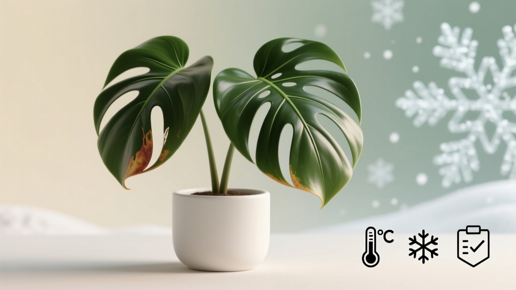 Will indoor plants freeze dropping leaves? Here’s exactly what temperature thresholds trigger cold shock, which 12 common houseplants are most vulnerable, and the 5-minute emergency rescue steps that saved my Monstera from irreversible damage—plus a printable winter care checklist.