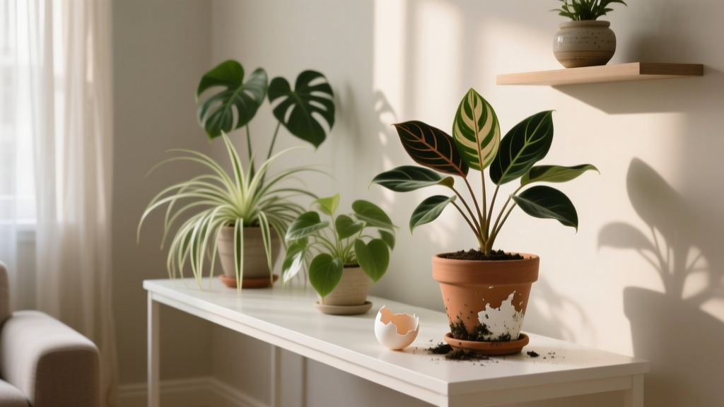Pet Friendly Indoor Plants That Don’t Like Eggshells: The Truth About Calcium Burns, Mold Risks, and Safer Alternatives You’re Overlooking (Backed by Horticultural Science)