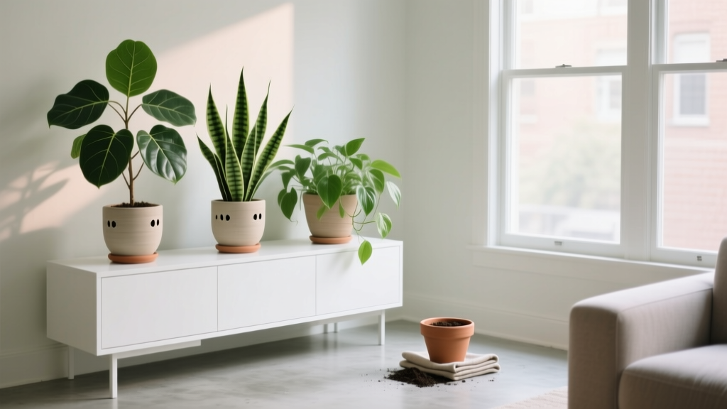 Large How Do You Plant Indoor Plants? The 7-Step No-Stress Guide That Prevents Root Rot, Toppling, and Soil Spills — Even If You’ve Killed 3 Fiddle Leaf Figs