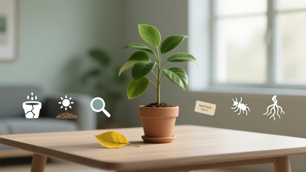 Why Is My Indoor Plant Leaves Drooping With Yellow Leaves? 7 Hidden Causes You’re Overlooking (And Exactly How to Fix Each One in Under 48 Hours)