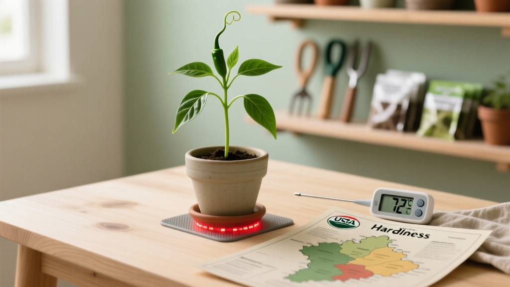 Stop Guessing: The Exact Indoor Chilli Seed Planting Window (Based on Your Zone + Heat Mat Data) — Easy Care When to Plant Chilli Seeds Indoors So Every Seedling Thrives, Not Just Survives