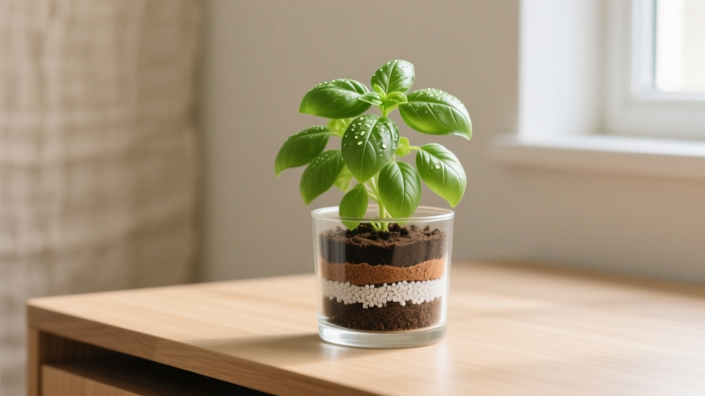 Can you grow a small basil plant indoors soil mix? Yes — but 92% of indoor basil fails because of this one overlooked soil mistake (here’s the exact 3-part blend that works every time)