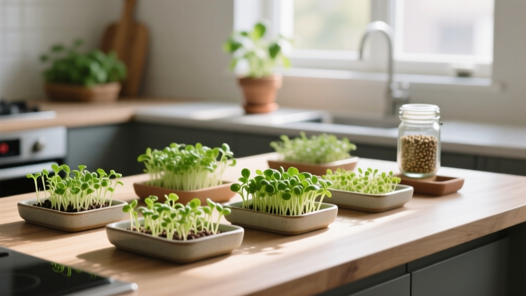 Why Your Microgreens Are Growing Slowly Indoors (And Exactly How to Fix It in 7 Days — No Special Lights or Expensive Kits Required)